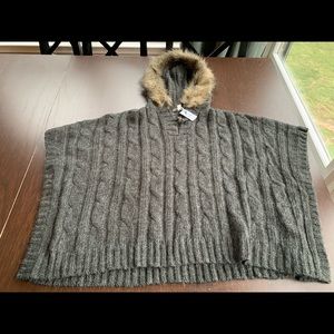 77 Kids for American Eagle Cable Knit Poncho